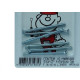 Cartela Parafuso Placa Tomada 9/64 X 2'' Peg&Fixe 6 Pecas Aptm/03 Cartela Parafuso Placa Tomada 9/64 X 2'' Peg&Fixe 6 Pecas Aptm/03