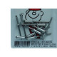 Cartela Rebite Repuxo Aluminio 4 X 12Mm Peg&Fixe 10 Pecas Areb/08 Cartela Rebite Repuxo Aluminio 4 X 12Mm Peg&Fixe 10 Pecas Areb/08