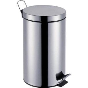 Lixeira Mor Inox 12L Com Pedal 