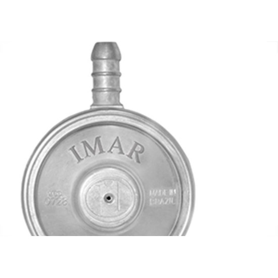 Regulador Gas Imar Com Tampa Aluminio Sem Mangueira 1Kg 523552 Regulador Gas Imar Com Tampa Aluminio Sem Mangueira 1Kg 523552