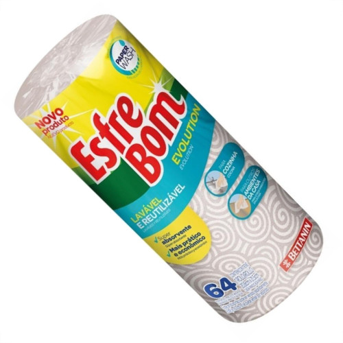 Pano Limpeza Esfrebom Lavavel Pia Rolo Bt4991 Pano Limpeza Esfrebom Lavavel Pia Rolo Bt4991