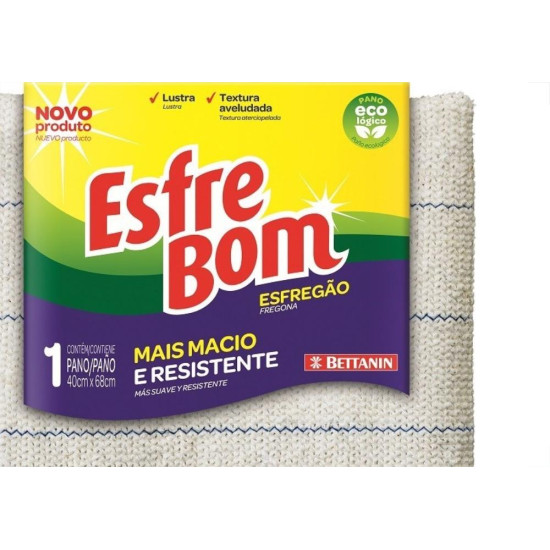 Pano Limpeza Esfrebom Ecologico Esfregao Bt4981 Pano Limpeza Esfrebom Ecologico Esfregao Bt4981