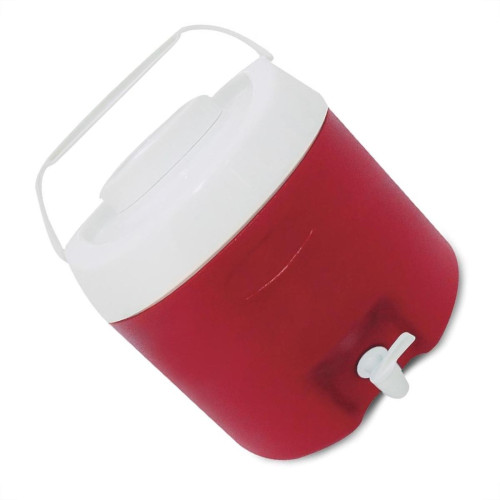 Botijao Termico Com Torneira Obba 12L Vermelho 1512