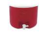 Botijao Termico Com Torneira Obba 12L Vermelho 1512