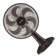 Ventilador Mesa Ventisol 6 PãS 50Cm Preto 127V 4259