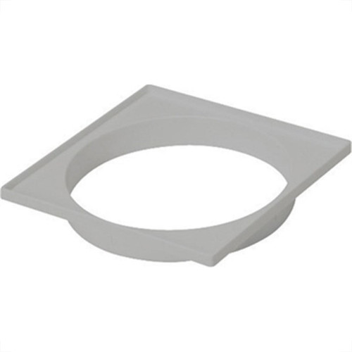 Porta Grelha Quadrada Amanco Cinza 15Cm 11770 Porta Grelha Quadrada Amanco Cinza 15Cm 11770