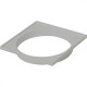Porta Grelha Quadrada Amanco Cinza 15Cm 11770 Porta Grelha Quadrada Amanco Cinza 15Cm 11770