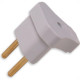 Pino Triangulo 2 Polos Ilumi 10A Cinza 1427Pct - Kit C/10 Pino Triangulo 2 Polos Ilumi 10A Cinza 1427Pct - Kit C/10