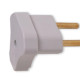 Pino Triangulo 2 Polos Ilumi 10A Cinza 1427Pct - Kit C/10 Pino Triangulo 2 Polos Ilumi 10A Cinza 1427Pct - Kit C/10