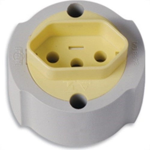Tomada Externa Ilumi 2 Polos +Terra 20A Cinza 16511Pct - Kit C/10 Tomada Externa Ilumi 2 Polos +Terra 20A Cinza 16511Pct - Kit C/10