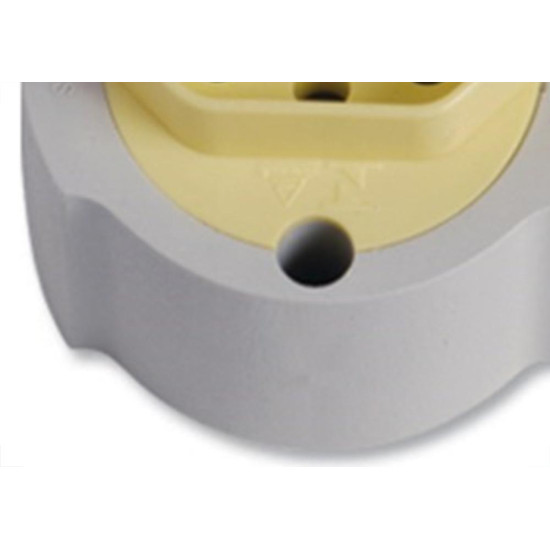 Tomada Externa Ilumi 2 Polos +Terra 20A Cinza 16511Pct - Kit C/10 Tomada Externa Ilumi 2 Polos +Terra 20A Cinza 16511Pct - Kit C/10