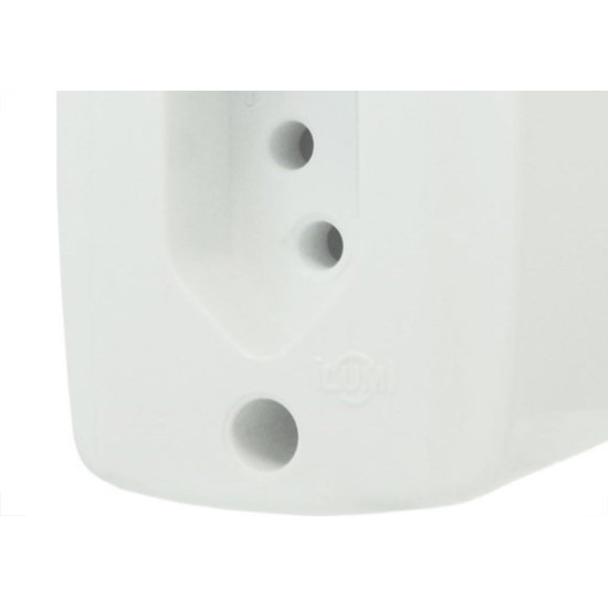 Tomada Externa Ilumi 2 Polos +Terra 20A Branca 16517Pct - Kit C/10 Tomada Externa Ilumi 2 Polos +Terra 20A Branca 16517Pct - Kit C/10