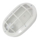 Luminaria Tartaruga Pvc Ilumi Oval Branca 16110 Luminaria Tartaruga Pvc Ilumi Oval Branca 16110