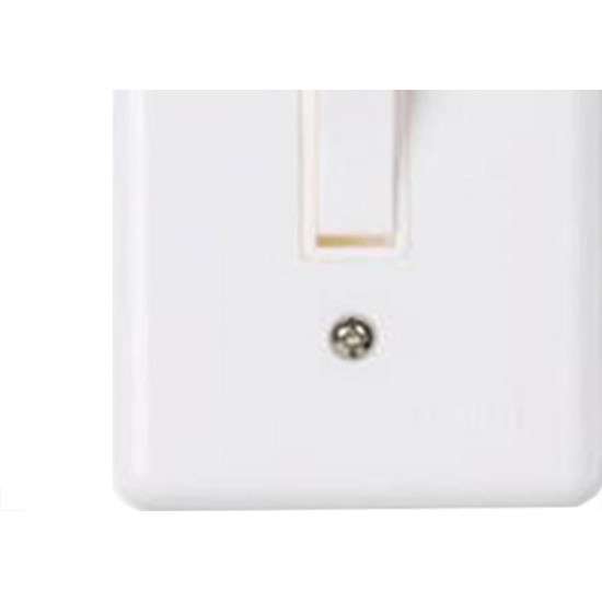 Conjunto Ilumi Stylus 4X2 Branco Com Placa (1Simples) 2017