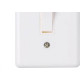Conjunto Ilumi Stylus 4X2 Branco Com Placa (1Paralelo) 2022