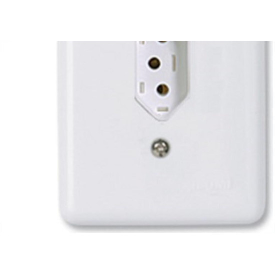 Conjunto Ilumi Stylus 4X2 Branco Com Placa (1Tomada 20A) 20141 Conjunto Ilumi Stylus 4X2 Branco Com Placa (1Tomada 20A) 20141