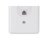 Conjunto Ilumi Stylus 4X2 Branco Com Placa (1Tomada Rj45) 2554 Conjunto Ilumi Stylus 4X2 Branco Com Placa (1Tomada Rj45) 2554