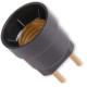 Pino Porta Lampada 2 Polos Ilumi Preto 1701Pct - Kit C/10 Pino Porta Lampada 2 Polos Ilumi Preto 1701Pct - Kit C/10