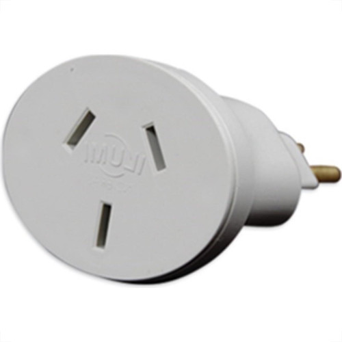 Pino Adaptador (Entrada =3 Redondo/Saida =3 Chato) Ilumi 20A Cinza 1216Pct - Kit C/10 Pino Adaptador (Entrada =3 Redondo/Saida =3 Chato) Ilumi 20A Cinza 1216Pct - Kit C/10