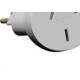 Pino Adaptador (Entrada =3 Redondo/Saida =3 Chato) Ilumi 20A Cinza 1216Pct - Kit C/10 Pino Adaptador (Entrada =3 Redondo/Saida =3 Chato) Ilumi 20A Cinza 1216Pct - Kit C/10