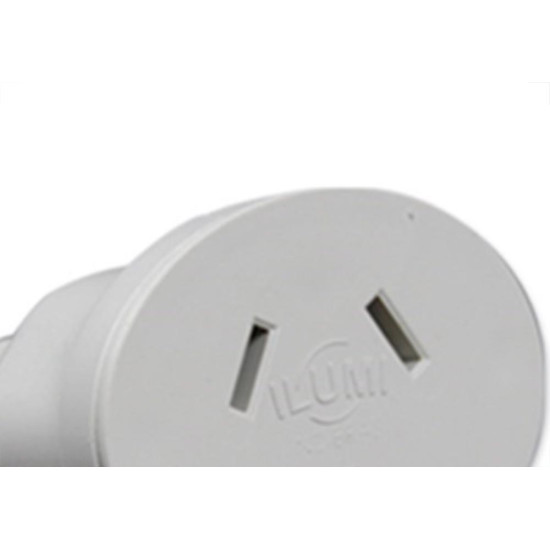 Pino Adaptador (Entrada =3 Redondo/Saida =3 Chato) Ilumi 20A Cinza 1216Pct - Kit C/10 Pino Adaptador (Entrada =3 Redondo/Saida =3 Chato) Ilumi 20A Cinza 1216Pct - Kit C/10