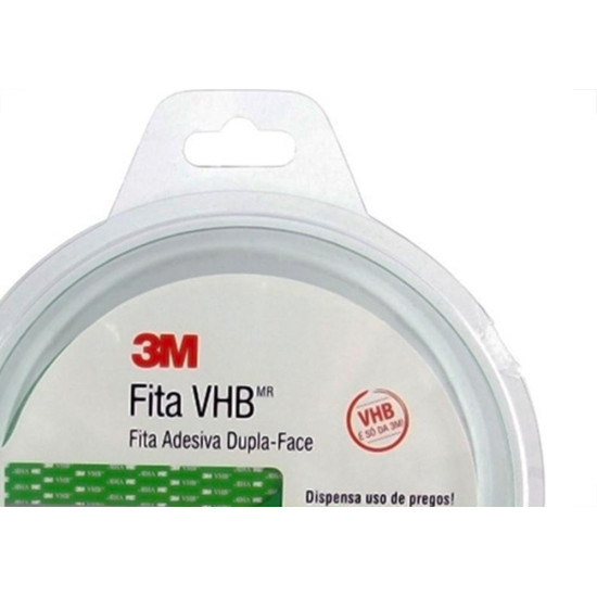 Fita Dupla Face 3M Vhb Transparente 12X20 H0002317883