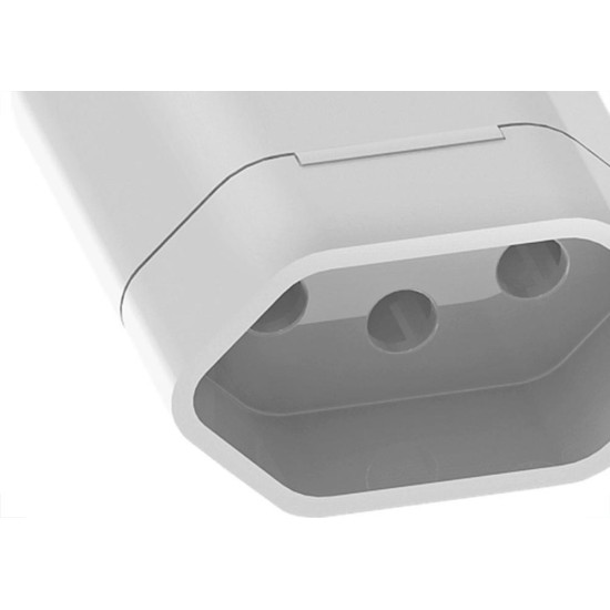Pino Femea 2 Polos+Terra Ilumi 20A Branco 1442Pct - Kit C/10 Pino Femea 2 Polos+Terra Ilumi 20A Branco 1442Pct - Kit C/10