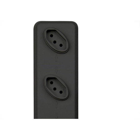Filtro Linha Techna Plastico 3 Tomadas Distanciada Ftk-003 Filtro Linha Techna Plastico 3 Tomadas Distanciada Ftk-003