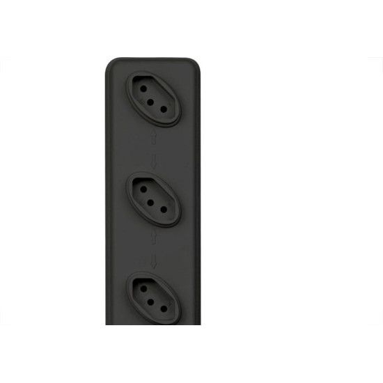 Filtro Linha Techna Plastico 4 Tomadas Distanciada Ftk-004 Filtro Linha Techna Plastico 4 Tomadas Distanciada Ftk-004