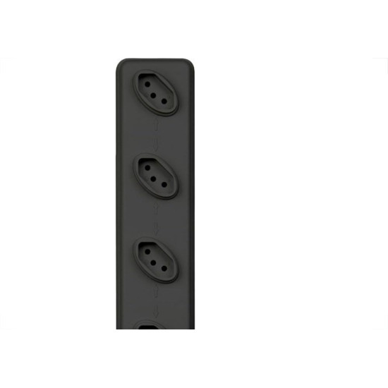 Filtro Linha Techna Plastico 5 Tomadas Distanciada Ftk-005 Filtro Linha Techna Plastico 5 Tomadas Distanciada Ftk-005