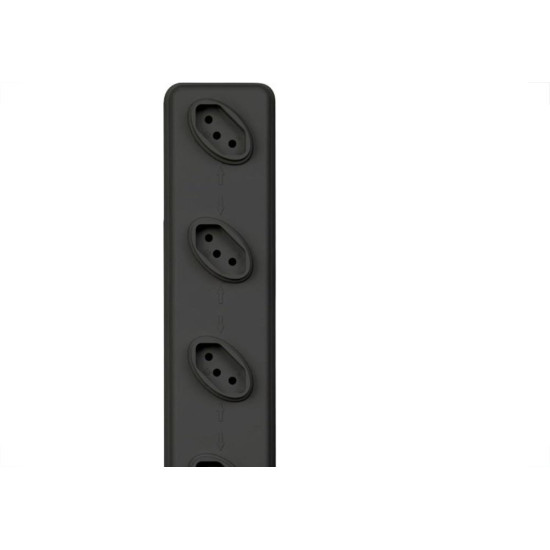 Filtro Linha Techna Plastico 6 Tomadas Distanciada Ftk-006 Filtro Linha Techna Plastico 6 Tomadas Distanciada Ftk-006