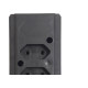 Tomada Barra Interneed Dupla 10A 2 Polos Preta 69300 Tomada Barra Interneed Dupla 10A 2 Polos Preta 69300