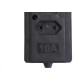 Tomada Barra Interneed Tripla 10A 2 Polos Preta 69034 Tomada Barra Interneed Tripla 10A 2 Polos Preta 69034