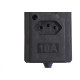 Tomada Barra Interneed Tripla 10A 2 Polos +Terra Preta 66170 Tomada Barra Interneed Tripla 10A 2 Polos +Terra Preta 66170