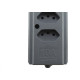Tomada Barra Interneed (G) Quadrupla 10A 2 Polos +Terra Cinza 66323