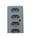 Tomada Barra Interneed Quintupla 10A 2 Polos +Terra Cinza 66415 Tomada Barra Interneed Quintupla 10A 2 Polos +Terra Cinza 66415