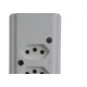 Tomada Barra Interneed Dupla 10/20A 2 Polos +Terra Branca 68976 Tomada Barra Interneed Dupla 10/20A 2 Polos +Terra Branca 68976
