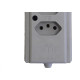Tomada Barra Interneed Tripla 10/20A 2 Polos +Terra Cinza 66507 Tomada Barra Interneed Tripla 10/20A 2 Polos +Terra Cinza 66507