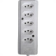 Tomada Barra Interneed   Quintupla 10/20A 2 Polos +Terra Branca 66651