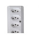 Tomada Barra Interneed   Quintupla 10/20A 2 Polos +Terra Branca 66651