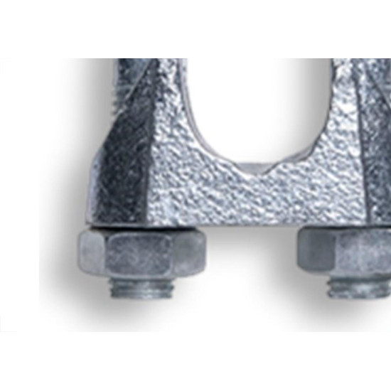 Clips Starfer Cabo Aco Pesado 3/8'' - Kit C/20 Clips Starfer Cabo Aco Pesado 3/8'' - Kit C/20