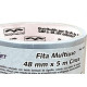 Fita Silver Tape Brasfort Multiuso 48 X 5M Cinza 7547 Fita Silver Tape Brasfort Multiuso 48 X 5M Cinza 7547