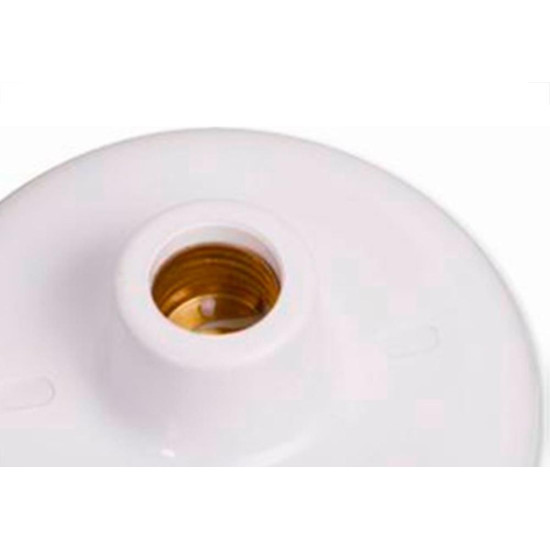 Plafonier Pvc Ilumi Branco Soquete Pvc E27 16091 Plafonier Pvc Ilumi Branco Soquete Pvc E27 16091