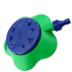 Irrigador Amanco Base 8 Jatos Laranja 98637 Irrigador Amanco Base 8 Jatos Laranja 98637
