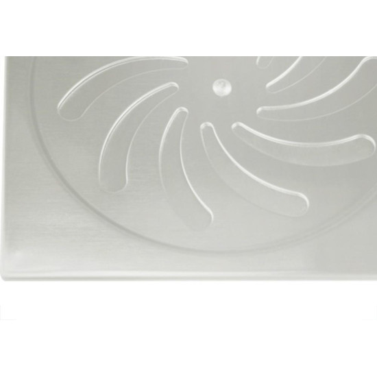 Grelha Inox Amanco Quadrada 10Cm Com Fecho 99069 Grelha Inox Amanco Quadrada 10Cm Com Fecho 99069