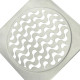 Grelha Inox Amanco Quadrada 15Cm Fixa 90605 Grelha Inox Amanco Quadrada 15Cm Fixa 90605