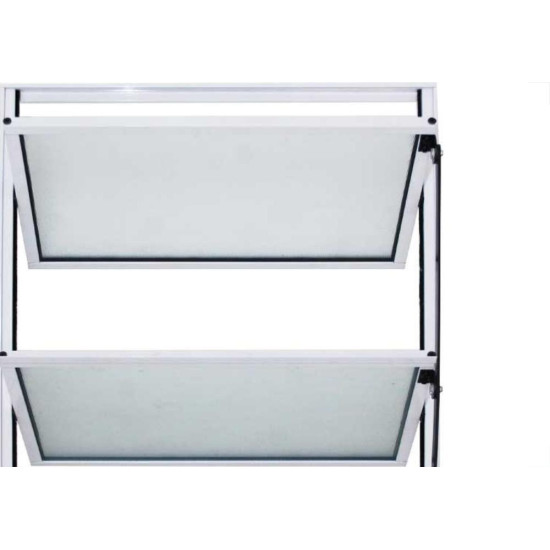 Janela Basculante Aluminio Branca Hikari 60 X 40 Vb24 Janela Basculante Aluminio Branca Hikari 60 X 40 Vb24