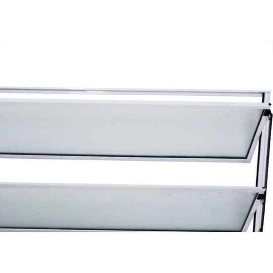 Janela Basculante Aluminio Branca Hikari 60 X 80 Vb26 Janela Basculante Aluminio Branca Hikari 60 X 80 Vb26