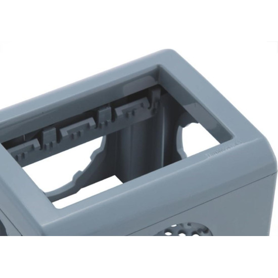 Condulete Caixa Plastibox Cinza 1/2A1'' 051