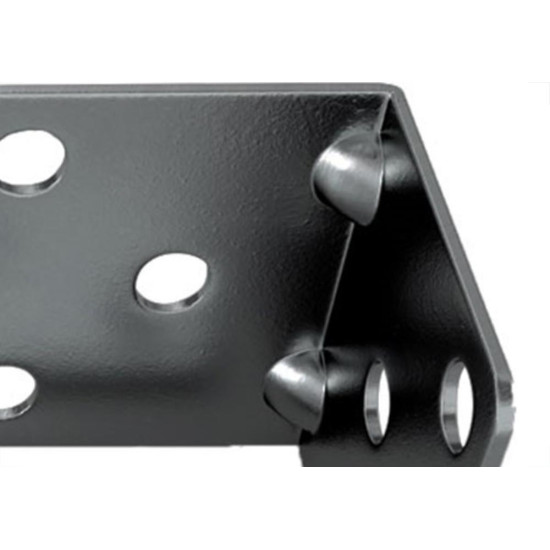 Cantoneira Moveis Zamar Fixacao Zincada 6 Furos 25 Pecas 